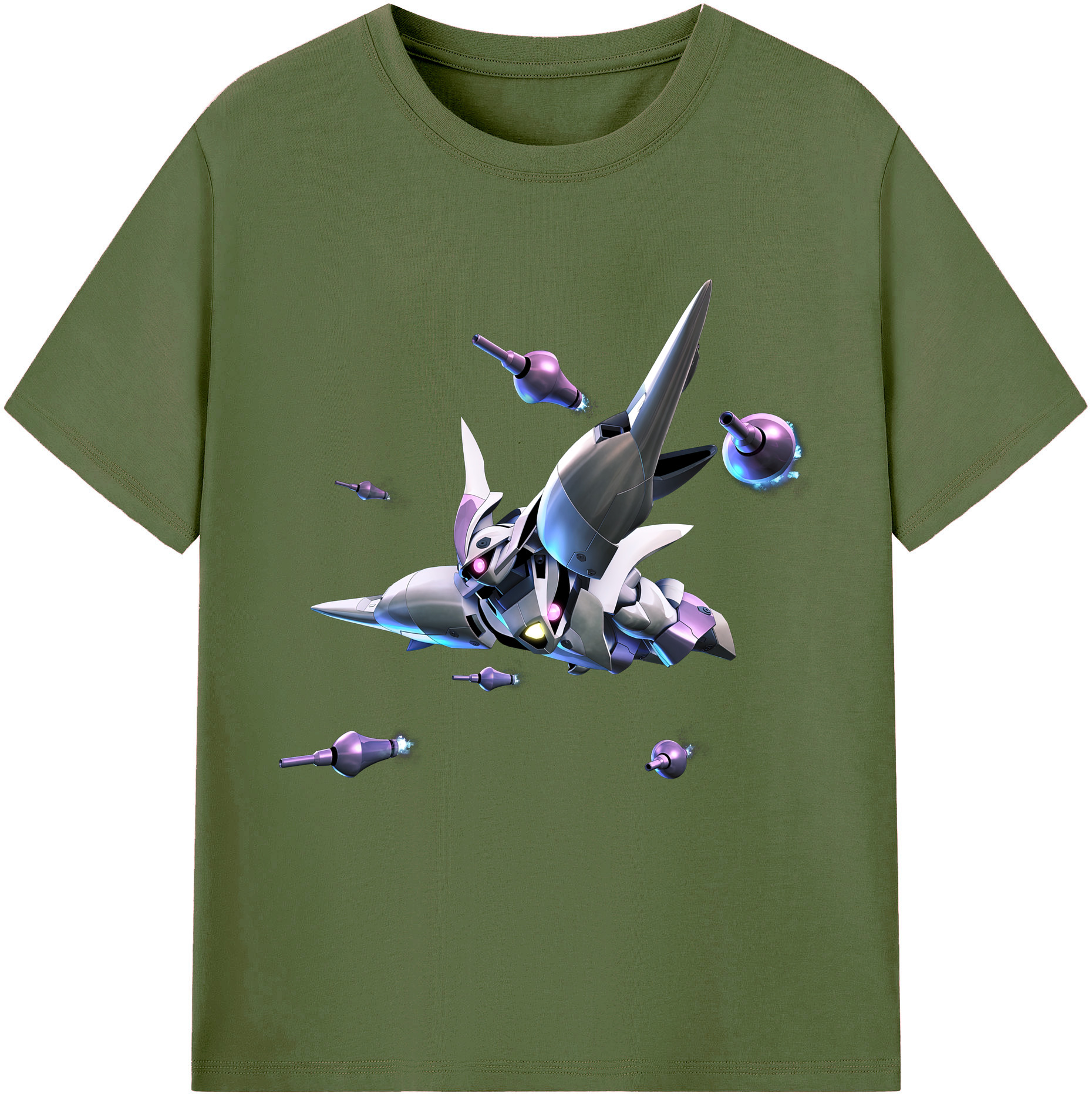 （画像用） 機動戦士ガンダム Mobile Suit Gundam 綿100％半袖Tシャツ（フロントプリント）